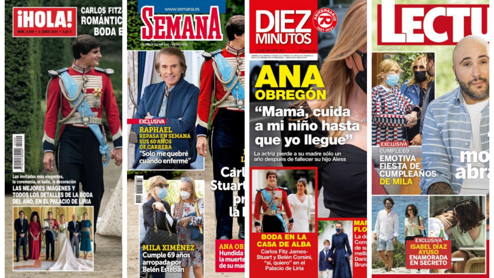 Estas son las revistas de este miércoles.
