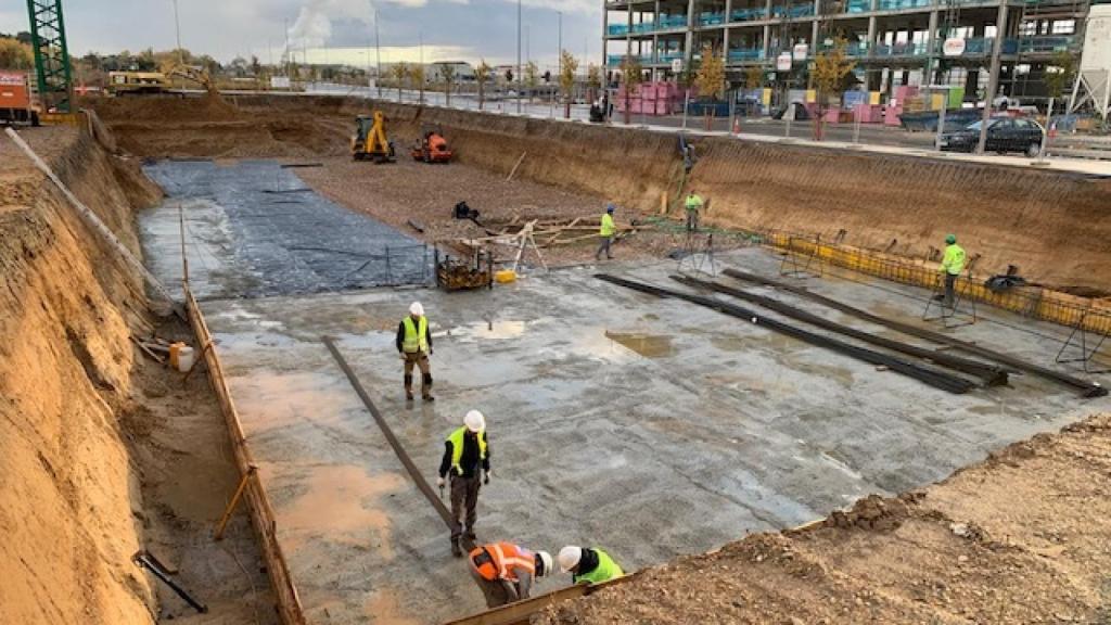 Inicio de la promoción 'build to rent' de Grupo Lar en Valladolid.