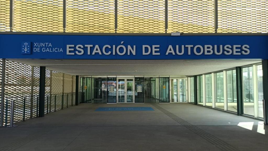 La estación intermodal de Santiago de Compostela.
