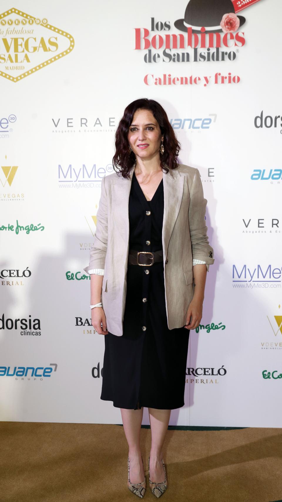 La presidenta madrileña aparece en público tras la últimas información sobre su vida personal.