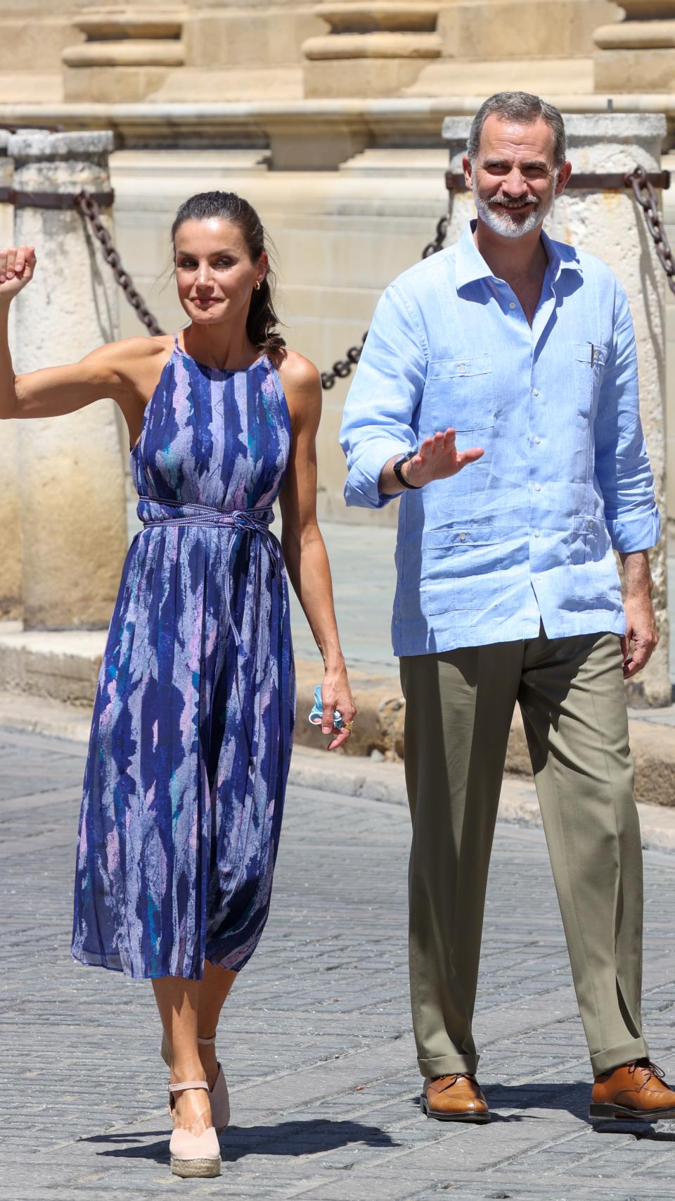 Los Reyes en Sevilla el pasado mes de junio.