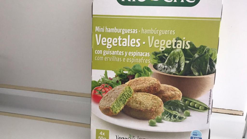 Paquete de hamburguesas de Kione.