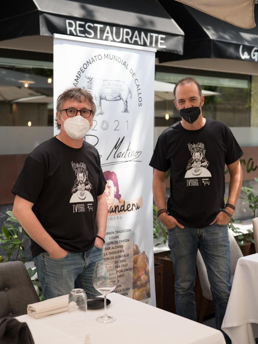 IV Campeonato Mundial de Callos, Andoni Luis Aduriz y Pedro Martino