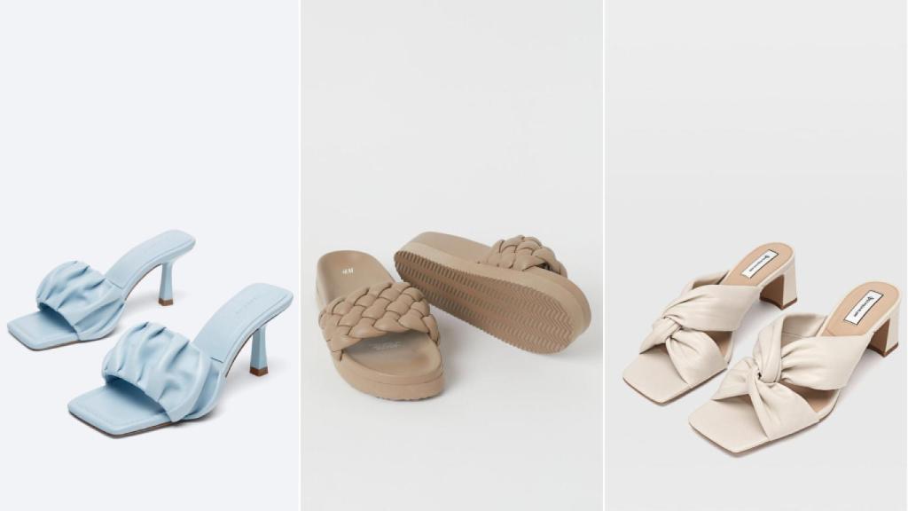 Las sandalias acolchadas son el modelo tendencia.