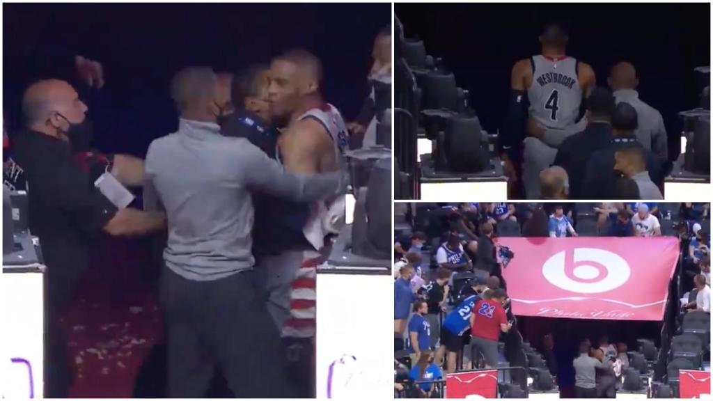 Russell Westbrook enloquece