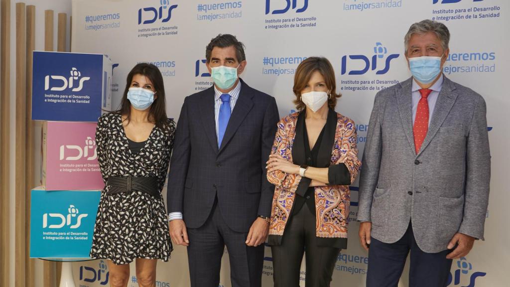 Rosa Díaz, Juan Abarca, Marta Villanueva y Ángel de Benito.