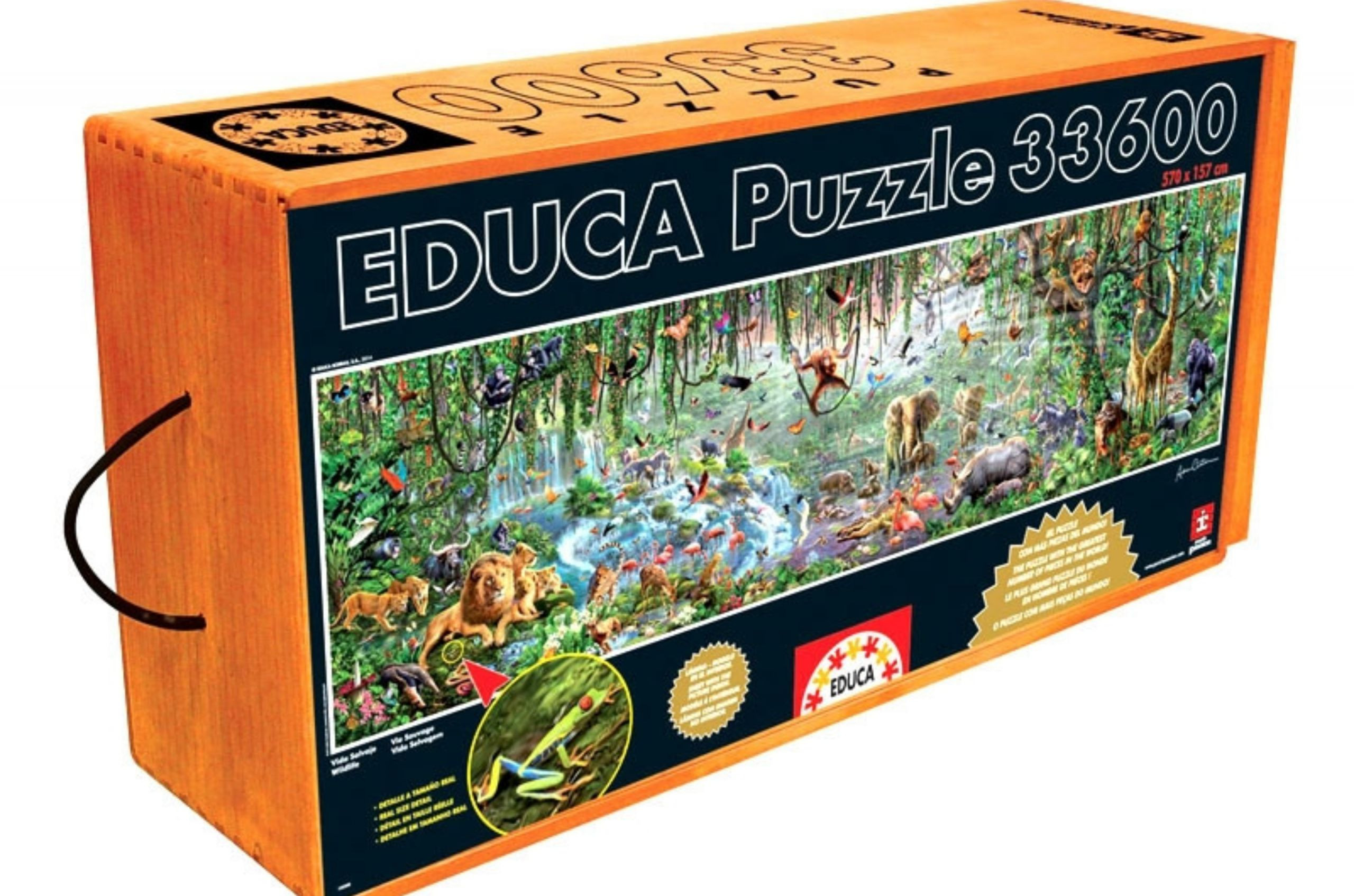 El segundo puzle más grande del mundo.