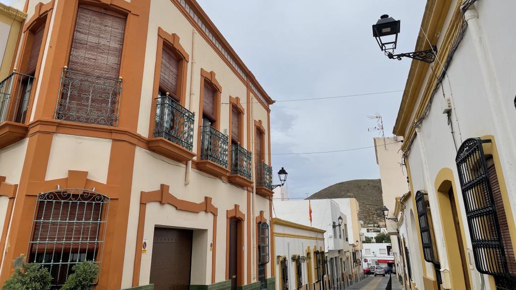 Una calle de Níjar.