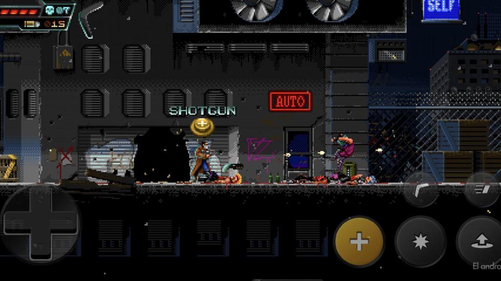 La recortada en Huntdown