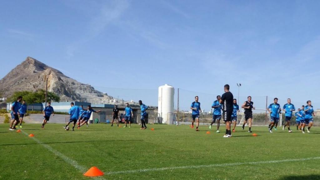 Campo de entrenamiento de Fontcalent, hoy un erial.