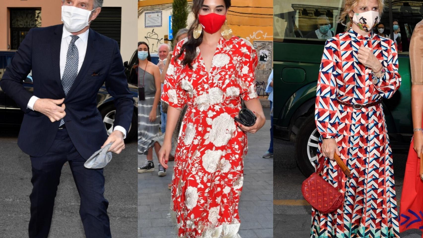 El bautizo de Rosario Fitz-James Stuart, la hija de los duques de Huéscar, en imágenes