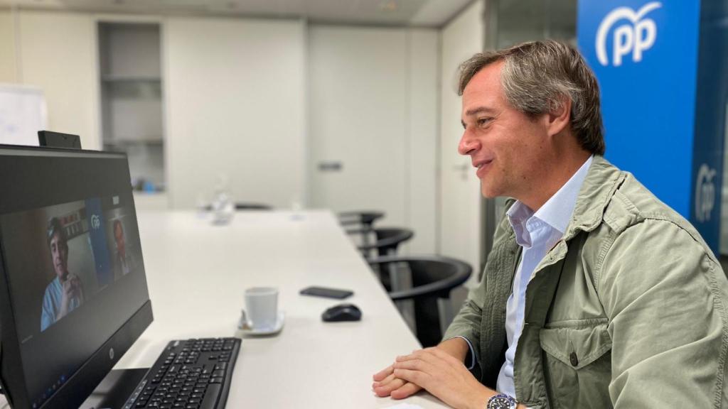 Antonio González Terol, en un momento de la entrevista.