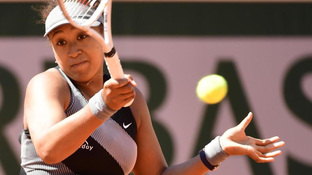 Osaka, durante su estreno en Roland Garros.