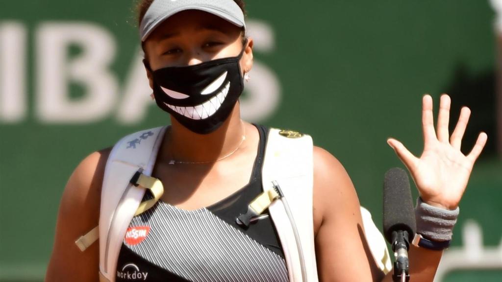 Osaka, tras su estreno en Roland Garros.