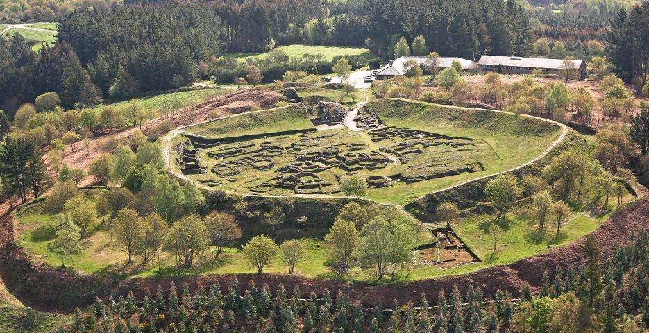 Vista aérea del castro  Viladonga.xunta.gal
