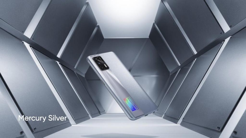 realme X7 Max 5G plateado