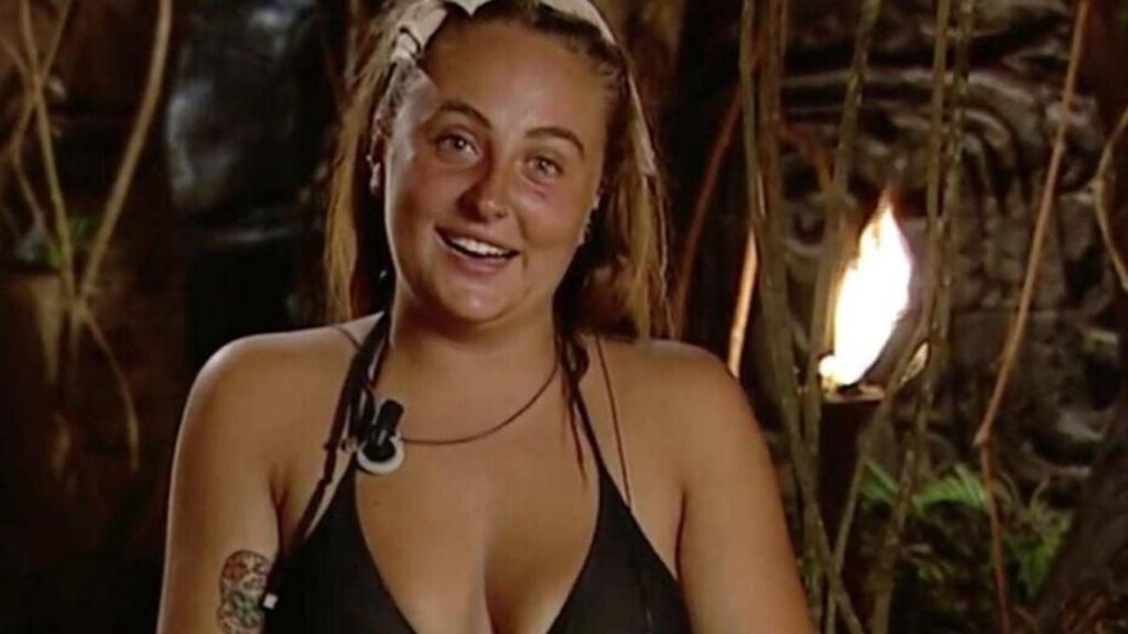 Rocío Flores, durante su aventura en 'Supervivientes'.