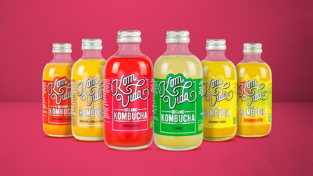 Kombuchas de Komvida.