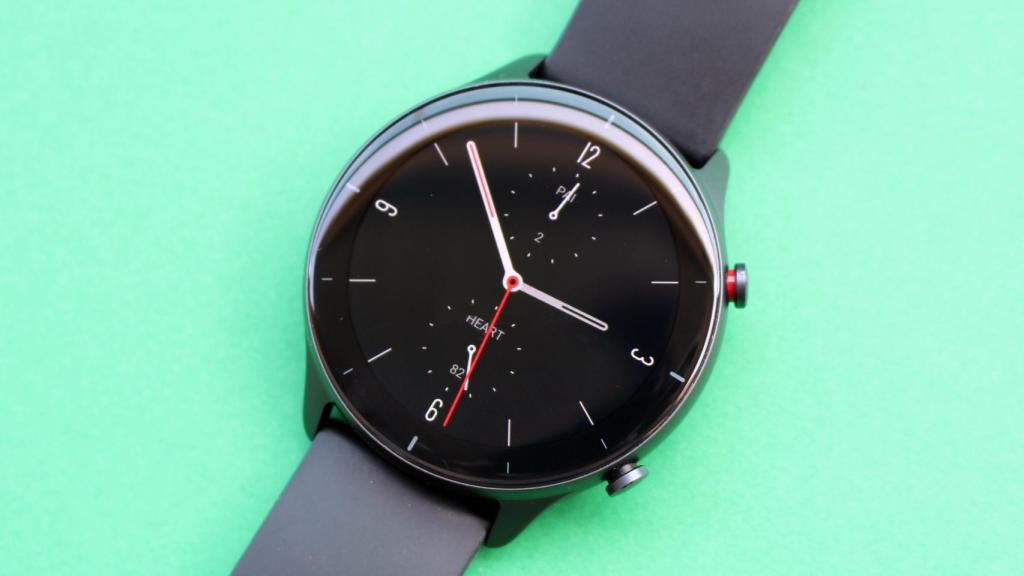 El Amazfit GTR 2e tiene un diseño elegante.