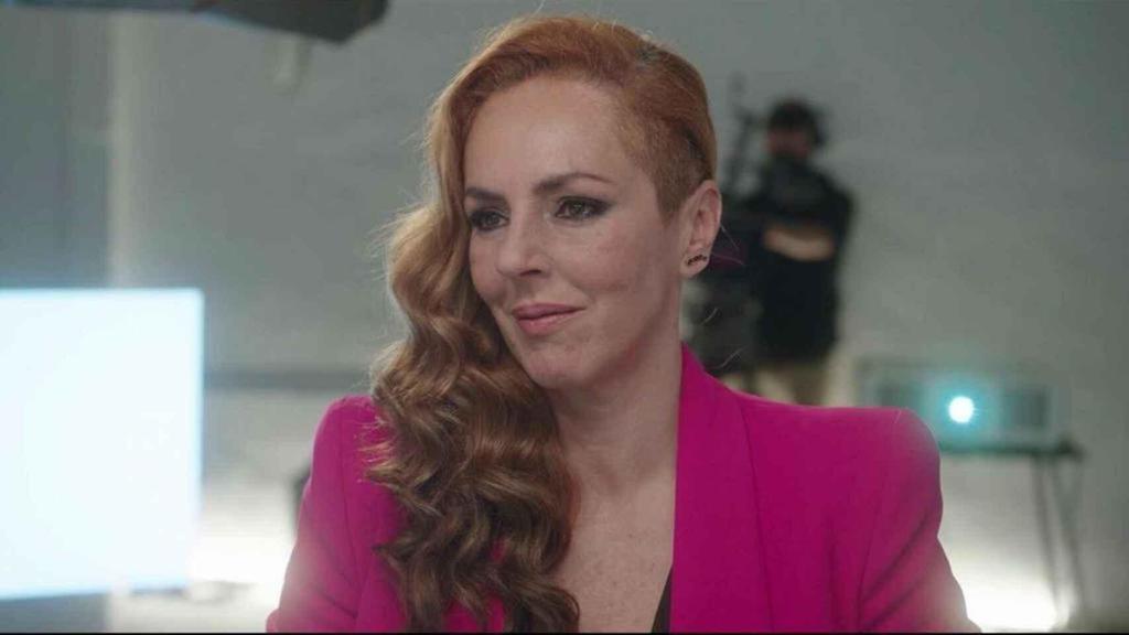 Rocío Carrasco durante un capítulo de su docuserie.