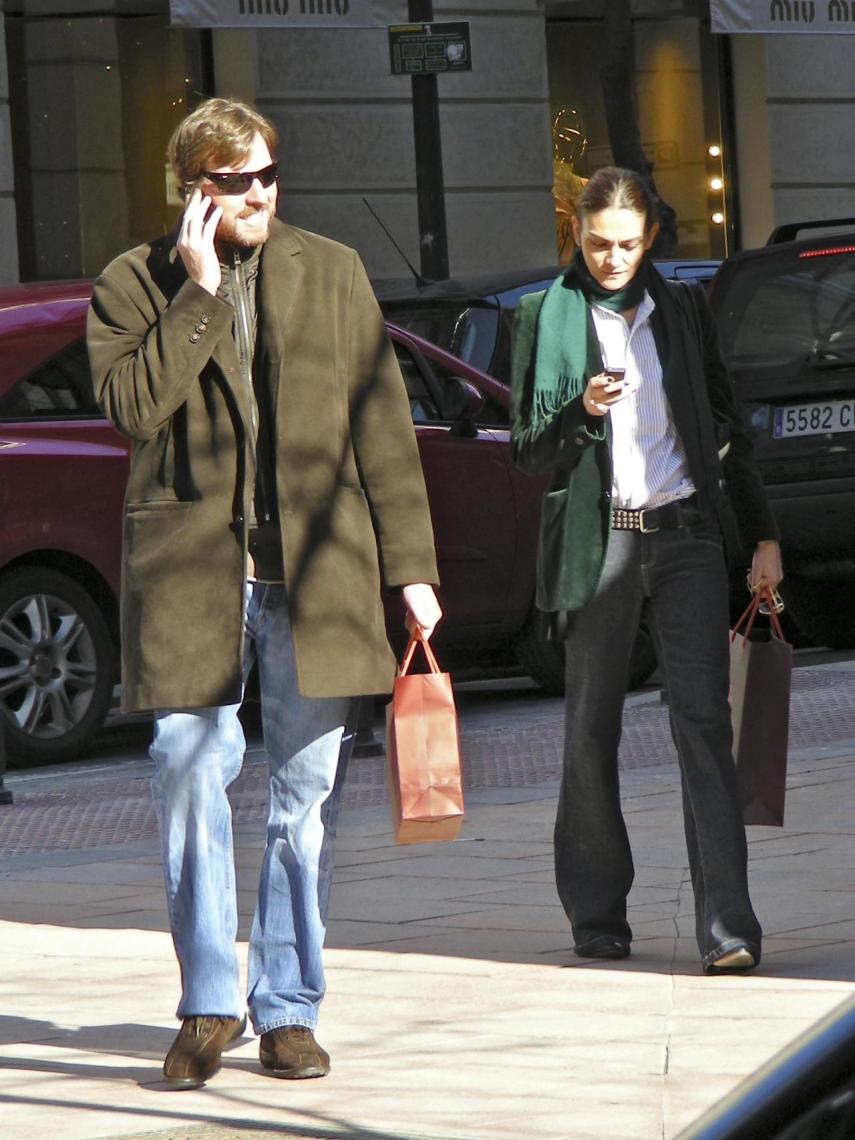 Laura Ponte y su exmarido Beltrán Gómez-Acebo.