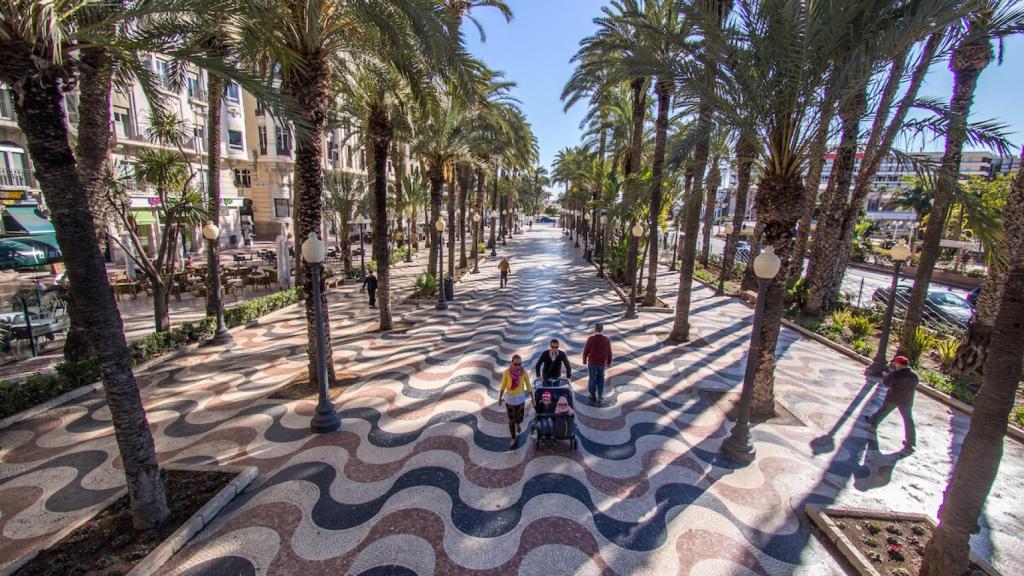 Explanada de España, en imagen de archivo.