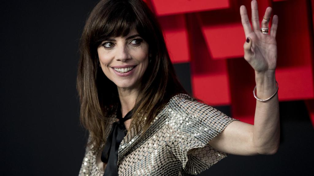 Maribel Verdú, durante un evento de Netflix en Madrid.