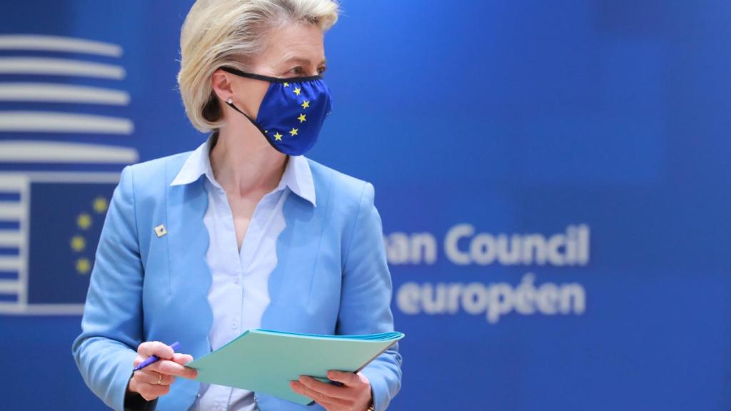 La presidenta de la Comisión, Ursula von der Leyen