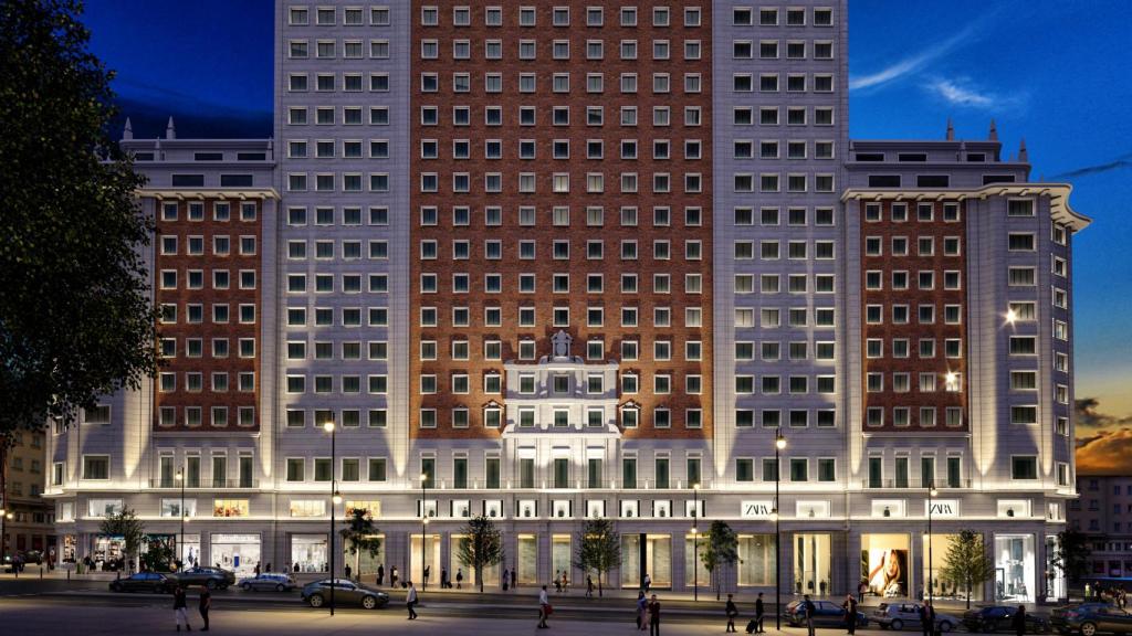 Imagen del Edificio España.