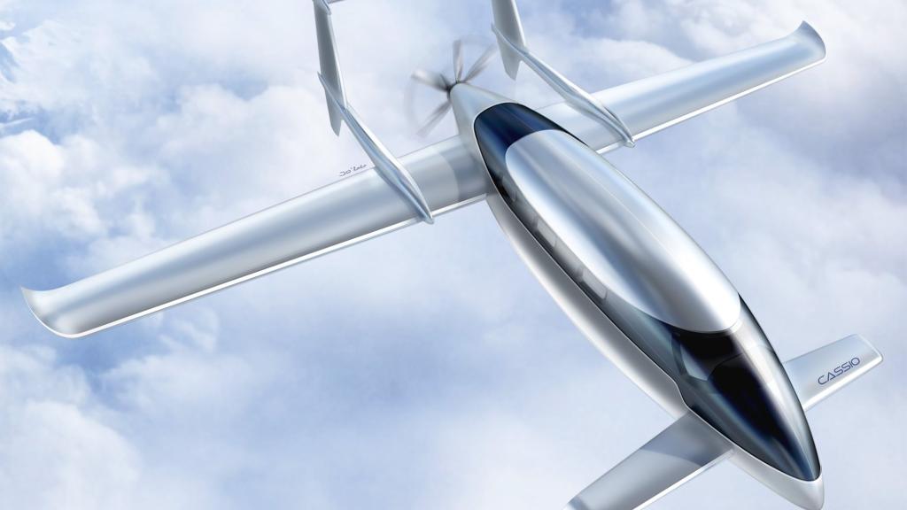 El coche volador híbrido de largo radio que lo usarás como un Uber