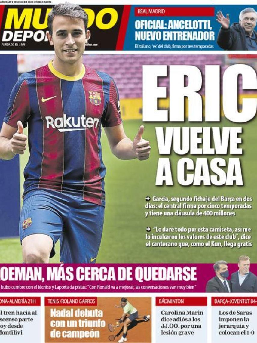 Portada Mundo Deportivo