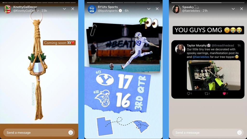 Anuncios en historias.