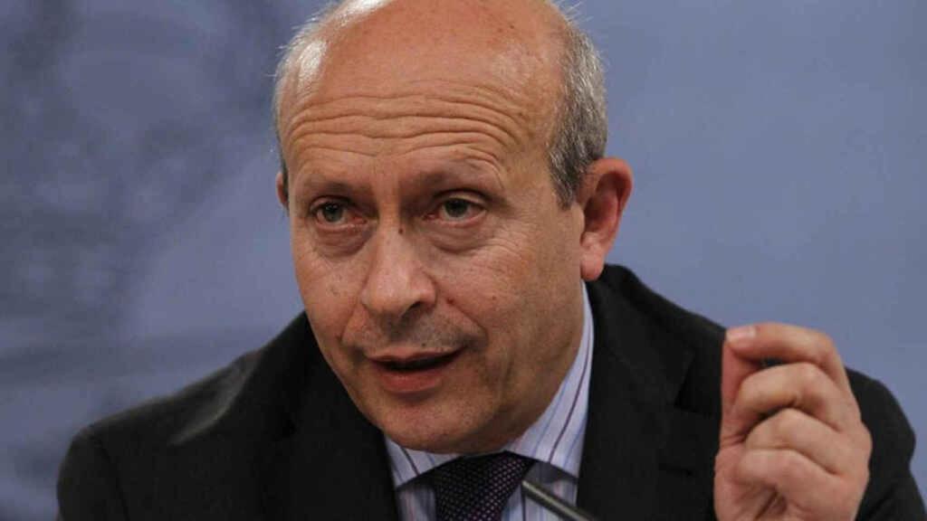 José Ignacio Wert, ministro de Educación en el Gobierno de Mariano Rajoy, que aprobó la LOMCE.