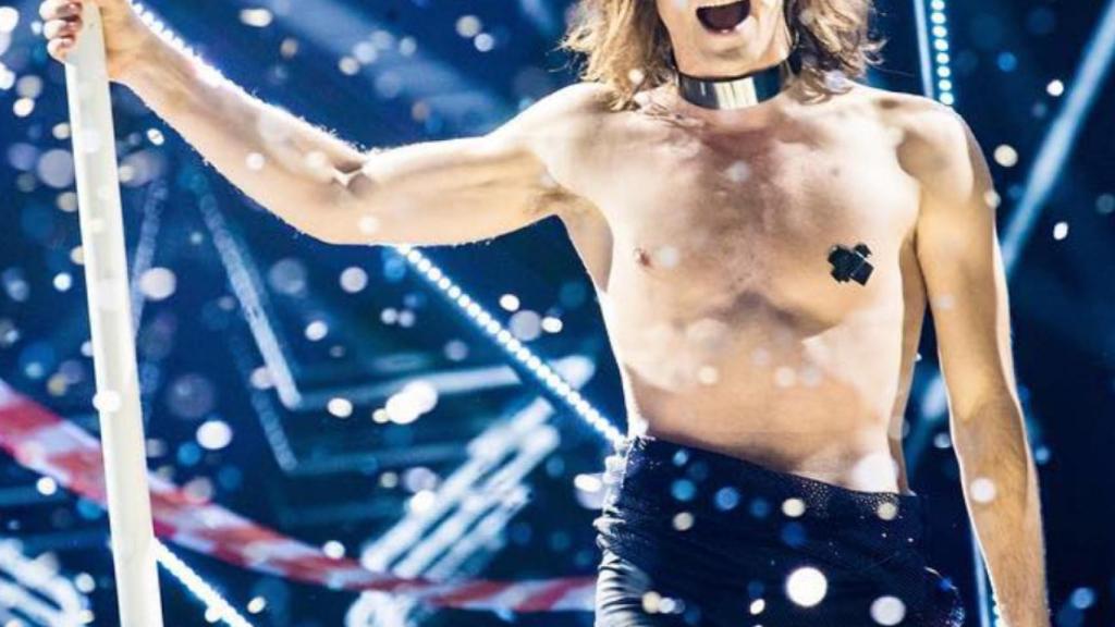 Damiano David, vocalista de Måneskin, en 'Factor X Italia'.