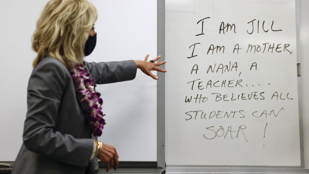 Jill Biden ha seguido con su labor de profesora.