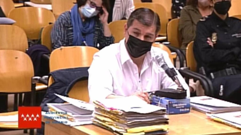 Juicio a César Román Viruete, conocido como el 'Rey del Cachopo'. Foto: TRIBUNAL SUPERIOR DE JUSTICIA DE MADRID