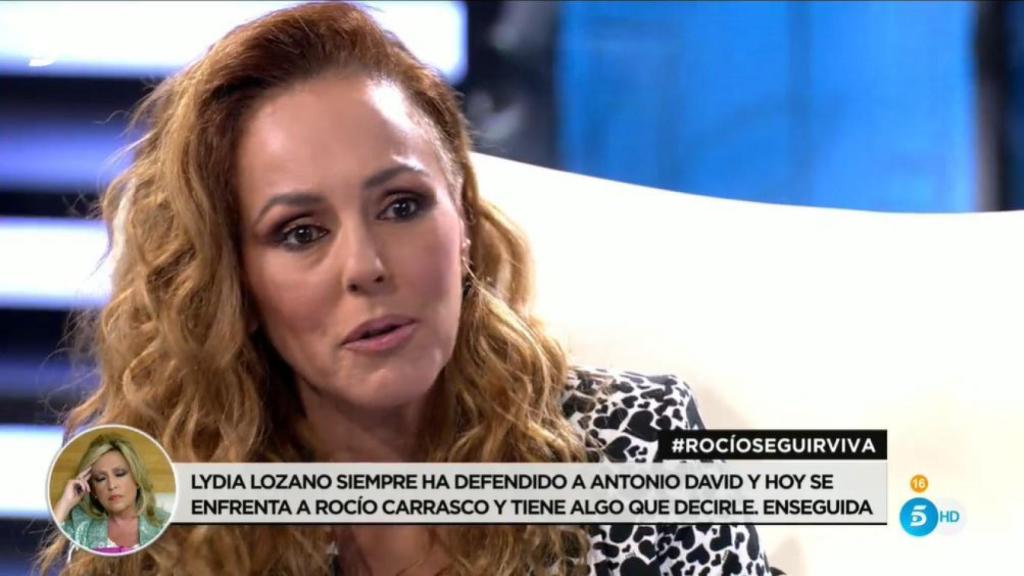 Rocío Carrasco hablando de la muerte de su madre.