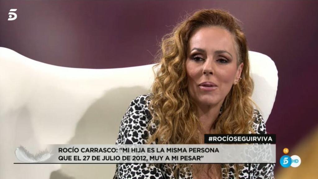 Carrasco hablando en plató.