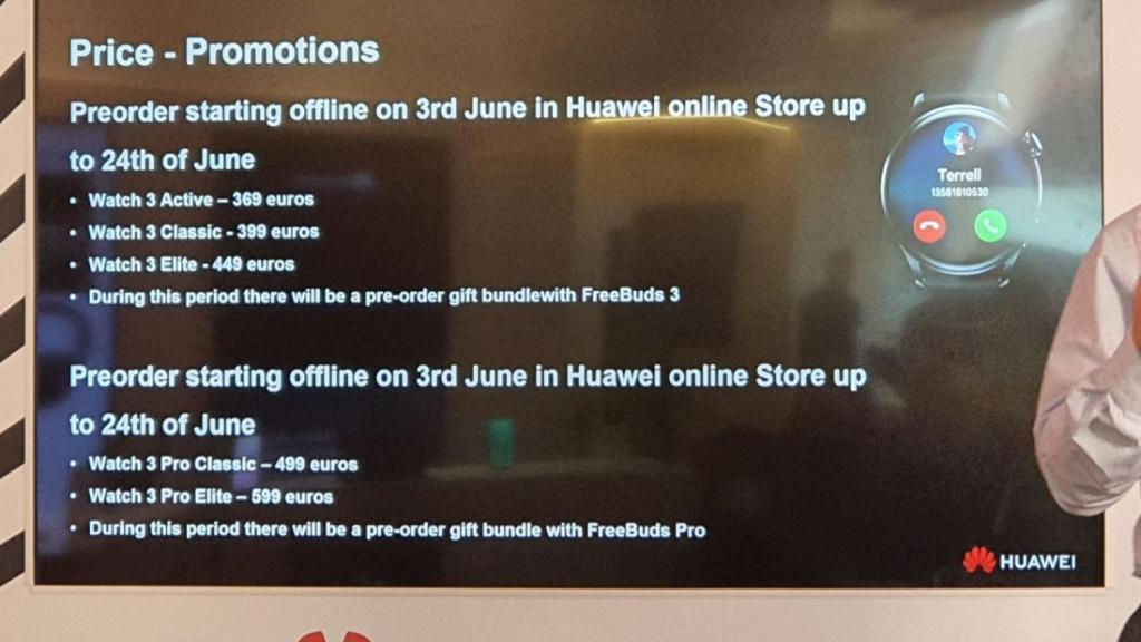 Huawei Watch 3 lanzamiento en España