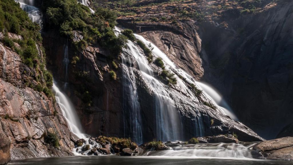 La cascada de Ézaro y su mirador