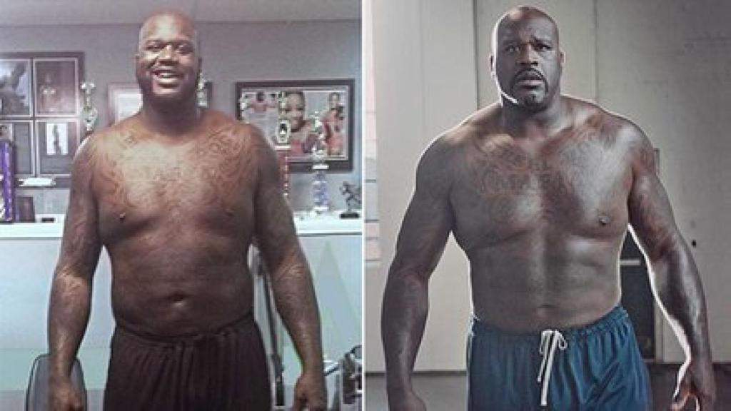 El cambio físico de Shaquille O'Neal desde 2020