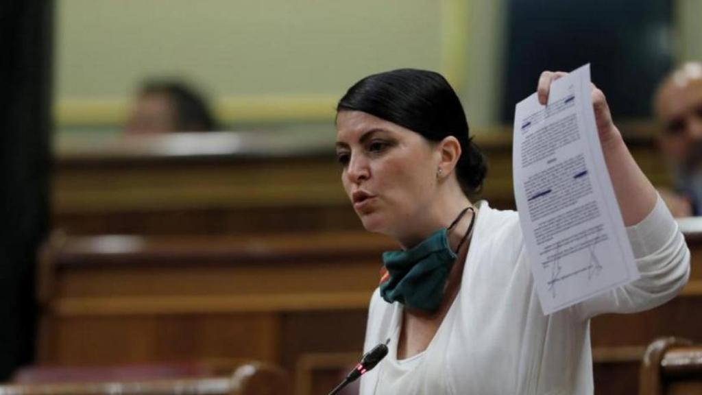 La diputada de Vox Macarena Olona.