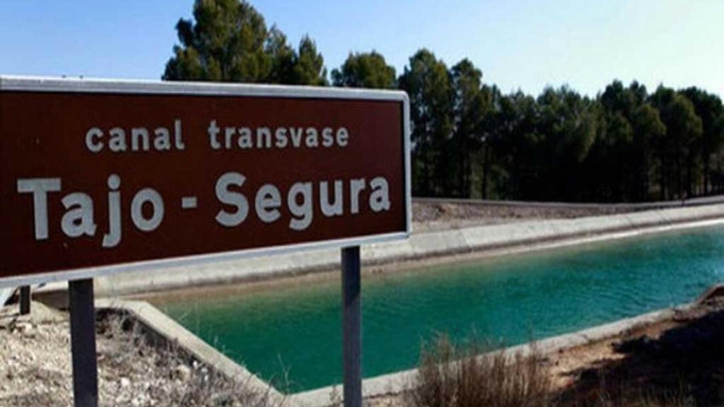 Trasvase Tajo-Segura en una imagen del Ministerio de Transición Ecológica.