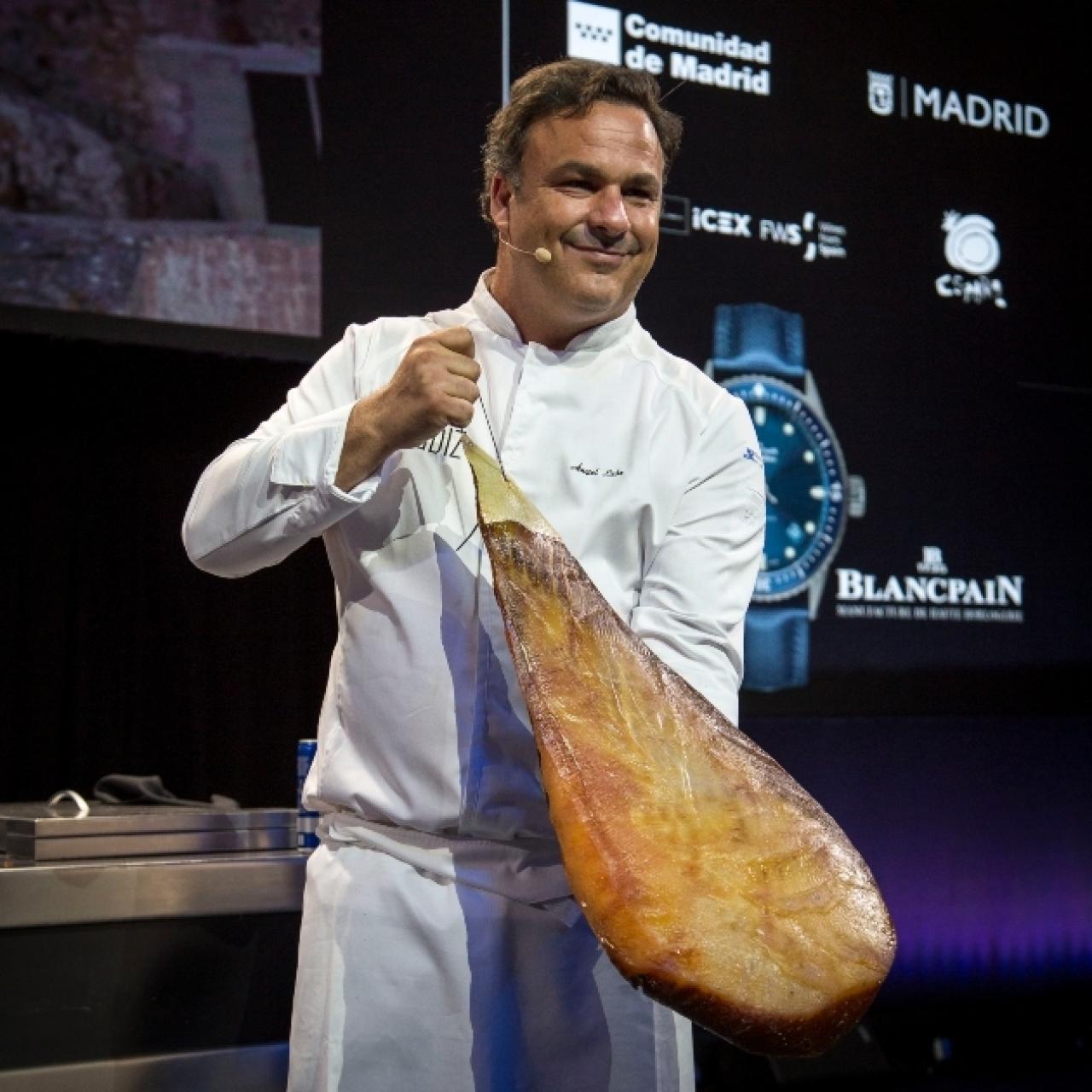 Ángel León y su jamón marino