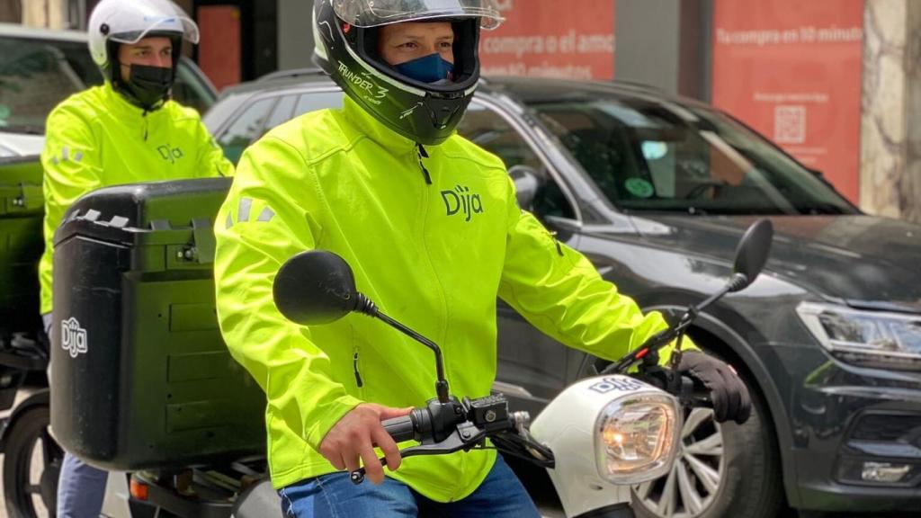 El reparto a domicilio tiene nuevo protagonista: la 'startup' Dija aterriza en España