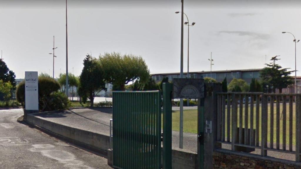 Entrada del colegio Maristas Cristo Rey de A Coruña