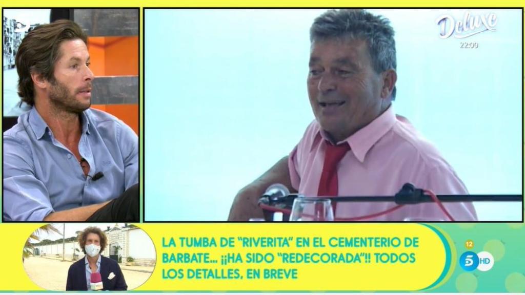 José Antonio Canales abordando la problemática sobre la tumba de su tío.