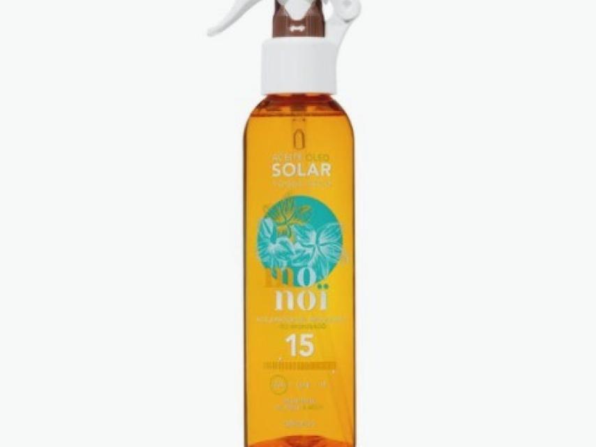 Aceite solar.