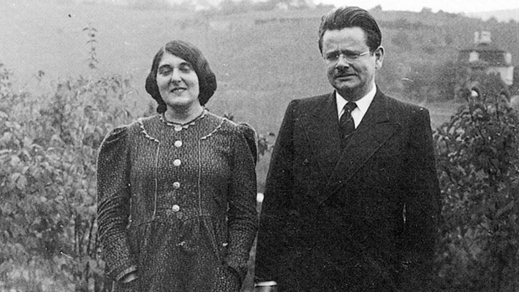 Veza y Elias Canetti en 1937