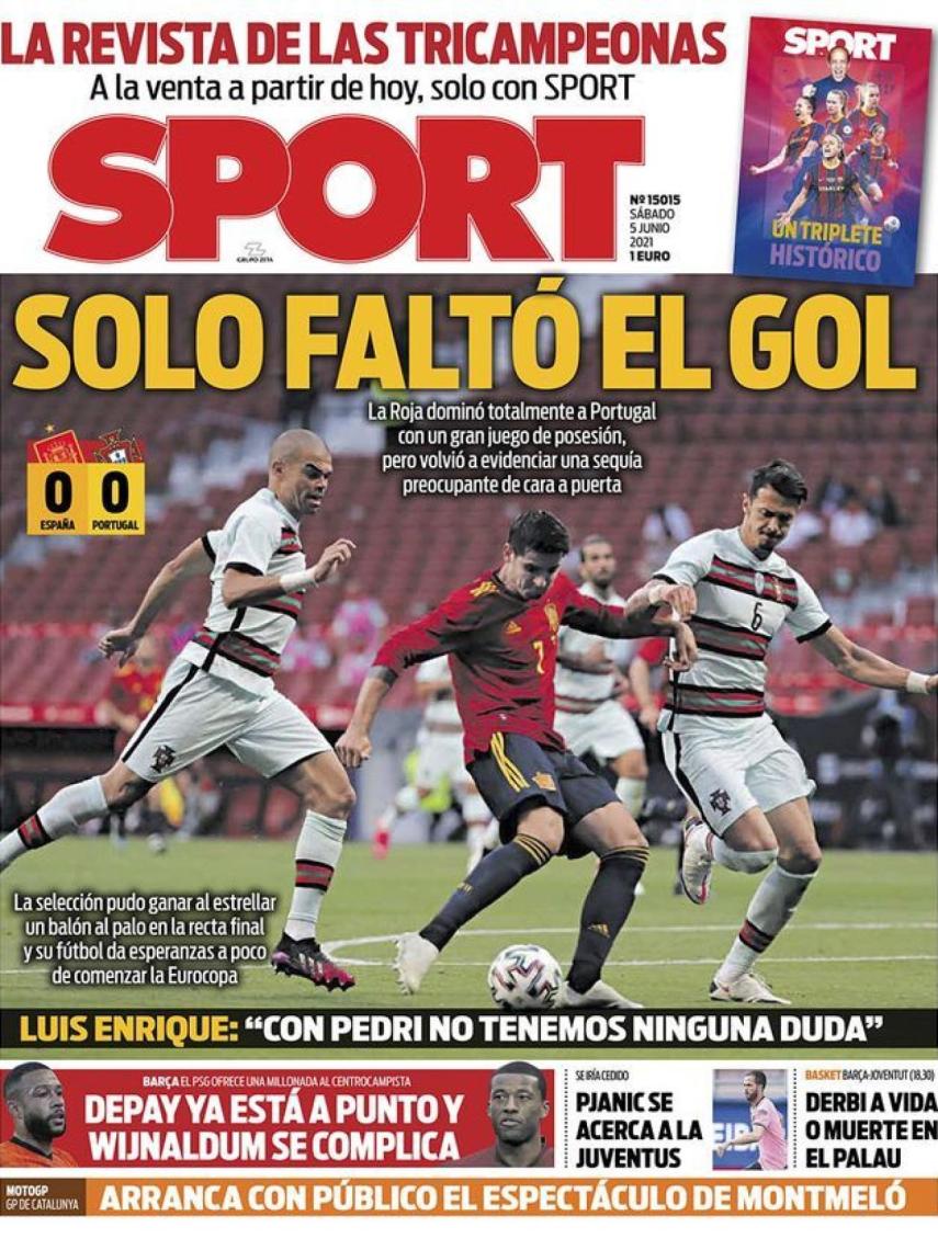 Portada SPORT
